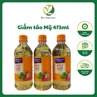Giấm Táo Mỹ American Garden 473ml - American Garden Vinegar Apple Cider 473ml