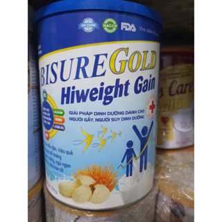 [ Hộp 900g] Sữa Bột Tăng Cân Obisure Gold Hiweight Gain Dinh Dưỡng Dành Cho Người Gầy, Người Suy Dinh Dưỡng,đề kháng