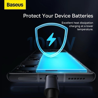 Cáp sạc BASEUS 100W USB Type C cho Huawei Honor