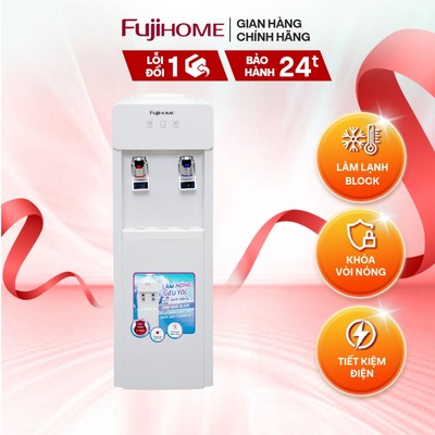 Cây nước nóng lạnh Block FUJIHOME WD676C - Nước lạnh sâu 10 độ C, làm nóng nhanh, tiết kiệm điện