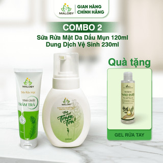 Combo Sữa Rửa Mặt Và Dung Dịch Vệ Sinh MALOBY An Toàn, Hiệu Quả Và Dịu Nhẹ Cho Da Nhạy Cảm