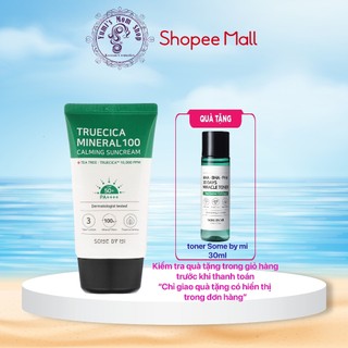 Kem Chống Nắng Some by mi Truecica Mineral Calming Tone-Up Suncream SPF50+/PA++++ 50ml