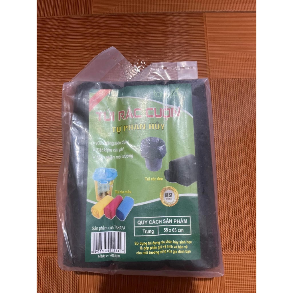 Set 3 Cuộn Túi Rác Đen