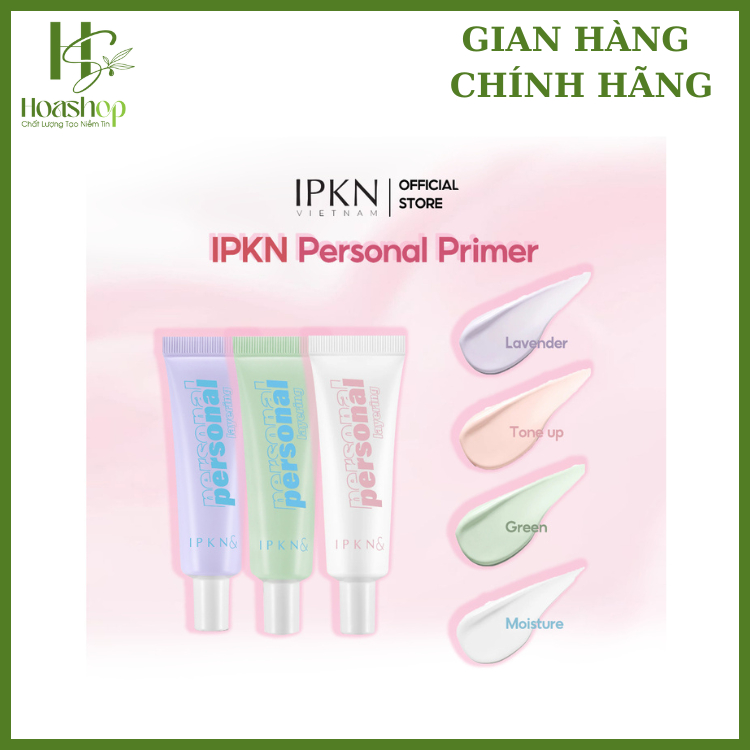 Kem Lót Mịn Da IPKN Personal Correcting Base/Moisture Primer 25ml