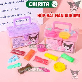 Đất nặn kuromi cho bé 20 màu không dính tay - đất sét an toàn cho bé nặn được nhiều hình dáng đồ chơi cho bé chirita