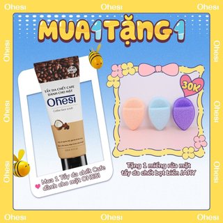 Tẩy tế bào chết Cafe Ohesi dành cho da mặt 100g