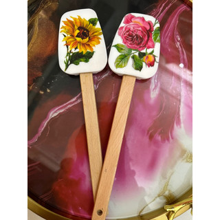 Phới cán gỗ 28,5cm vét bột, thực phẩm