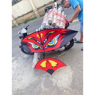  diều lắp ghép cacbon 1m7 hàng làm kĩ nhẹ gió rễ bay rễ đậu diều sáo ưng đỏ 