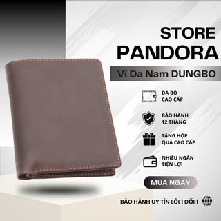 Ví Da Bò Thật Ví Nam Dáng Đứng Đẳng Cấp Thời Trang Sang Trọng Tặng Kèm Hộp-Pandora.Store | DUNGBO