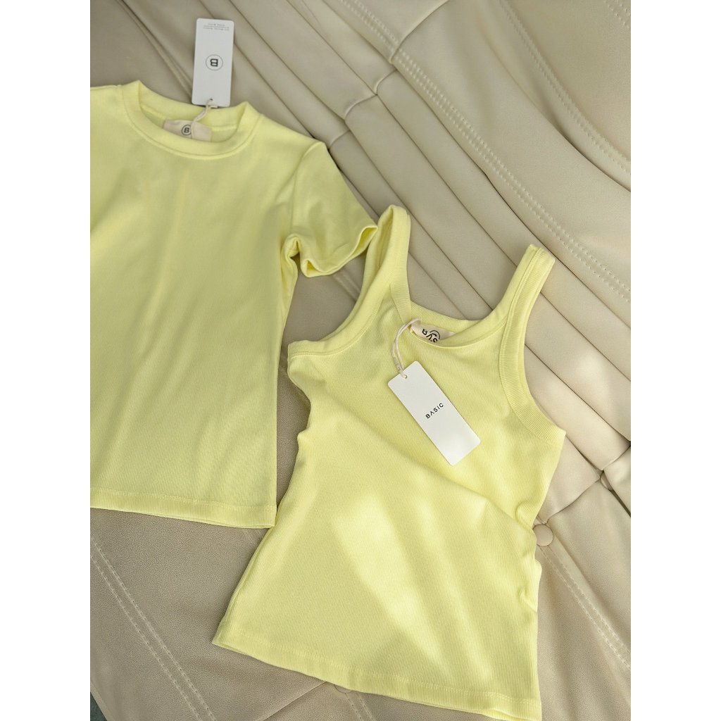 Áo thun tay ngắn BASIC SANA TOP
