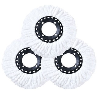 [COMBO 10 BÔNG] Bông Lau Nhà Thay Thế 35cm – Dùng Cho Cây Lau 360 Độ, Sợi Microfiber Siêu Thấm