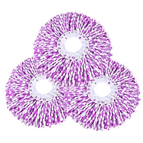 [COMBO 10 BÔNG] Bông Lau Nhà Thay Thế 35cm – Dùng Cho Cây Lau 360 Độ, Sợi Microfiber Siêu Thấm