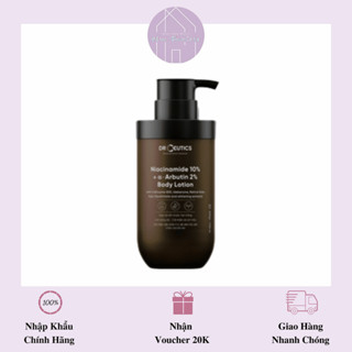  DrCeutics Niacinamide 10% + Alpha Arbutin 2% Lotion - Sữa Dưỡng Thể Trắng Da  200ml  