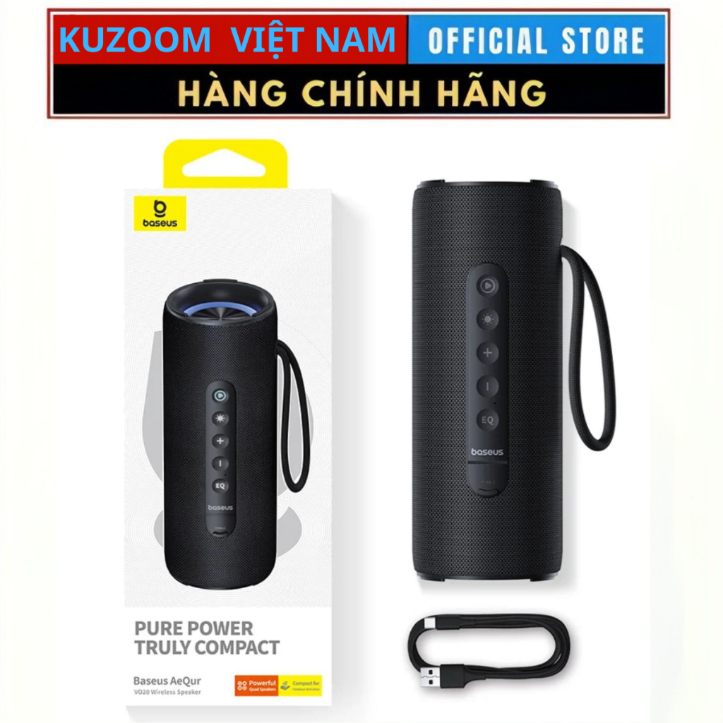 Loa Bluetooth Baseus AeQur VO20 portable wireless speaker