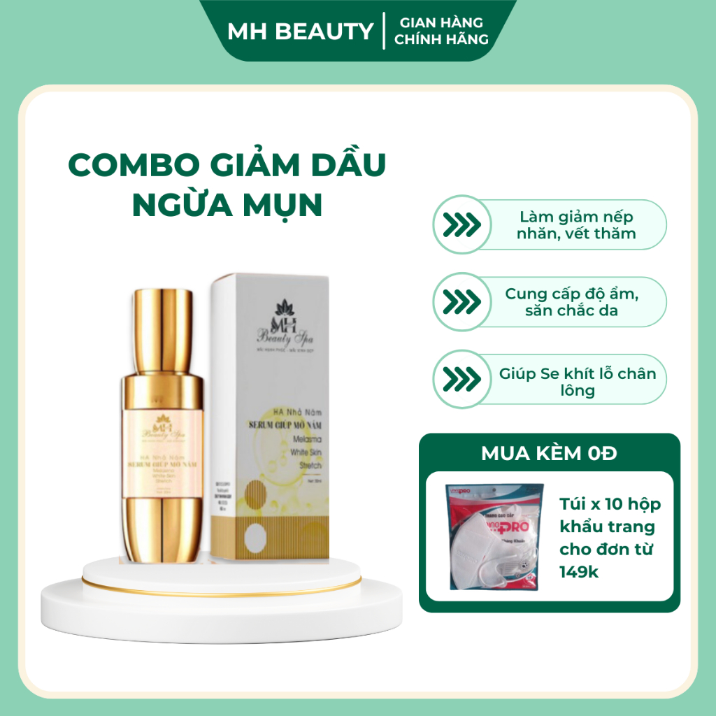 M1 Serum nhả nám HA Collagen MH Beauty Spa 💥 HÀNG CAO CẤP 💥 Seru mờ tận gốc nám tàn nhang, cải thiện