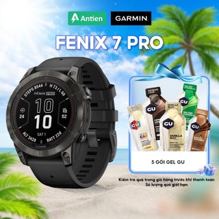 Đồng hồ thể thao thông minh Garmin Fenix 7 Pro - Sapphire Solar, Titanium Hàng chính hãng - BH 12 tháng