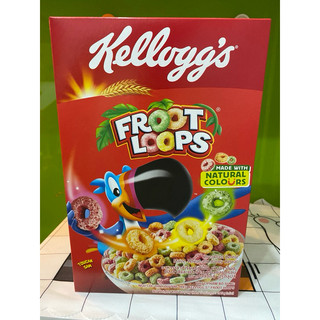 Date 6/2025 ngũ cốc dinh dưỡng/ bánh ăn sáng kellogg's froot loops 285g