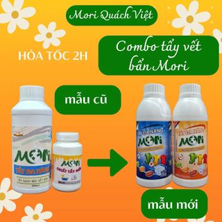 Tẩy quần áo MORI, đánh bay các vết bẩn cứng đầu lâu ngày bám trên quần áo, quachviet208