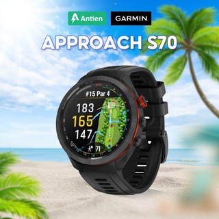 Đồng hồ thể thao thông minh chơi golf Garmin Approach S70 - Hàng chính hãng BH12 tháng