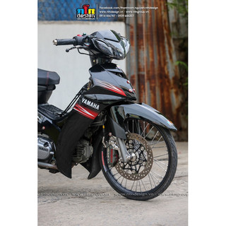 Tem Sirius - mẫu Spark Nano 2010 (Đen Đỏ)