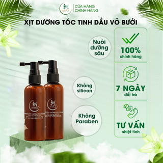 Xịt bưởi kích thích mọc tóc chai 100ml, Chai xịt dưỡng tóc kích thích mọc, giảm gãy rụng giúp thơm tóc nhà Mây