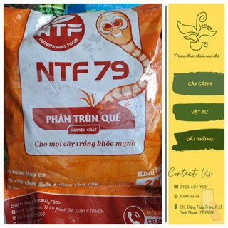 Phân Trùn Quế Hữu Cơ Nguyên Chất 5Kg - Phân Dạng Bột