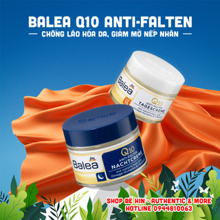 Kem Balea Q10 Anti-Falten Đức và Energy 24h, giảm mờ nếp nhăn, chống lão hóa, tăng đàn hồi da, 50ml