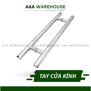 TAY NẮM CỬA KÍNH CƯỜNG LỰC BẰNG INOX 304 XƯỚC MỜ