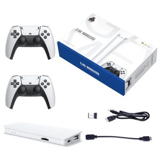 Máy Chơi Game Retro Stick M15 Plus 4K Ultra HD Trắng – Hơn 20.000+ Trò Chơi