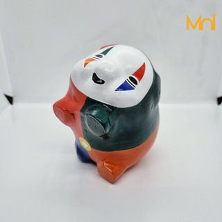 HEO ĐẤT Handmade - VÔ DIỆN BITCOIN, SIMPSON (Quà Tặng Độc Đáo)