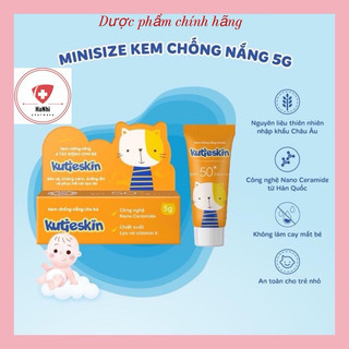 Kem chống nắng cho bé Kutieskin 5g SPF 50 PA++++