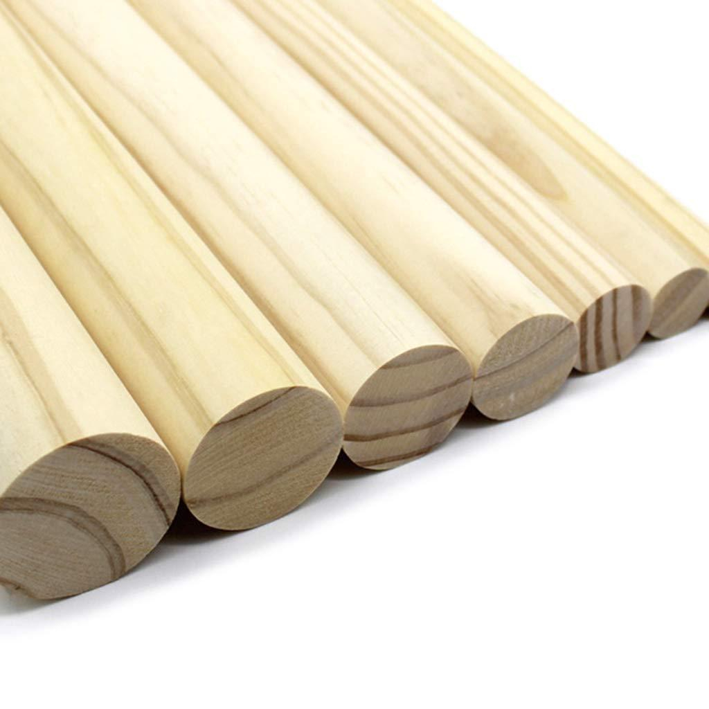 Thanh gỗ thông tròn đường kính 4cm x 1m6 trang trí decor nhà cửa, làm đồ nội thất, decor