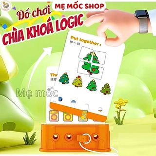 Đồ Chơi Giáo Dục Chìa Khóa Thông Minh Rèn Luyện Trí Tuệ Tư Duy Logic Cho Bé Từ 3-5 Tuổi