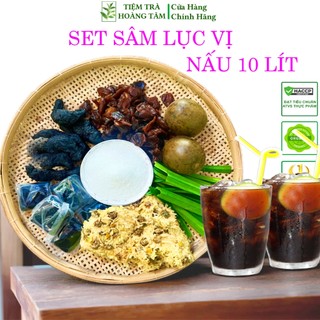  Sâm lục vị nấu 10 lít nước - Sản phẩm chính hãng Tiệm Trà Hoàng Tâm. 