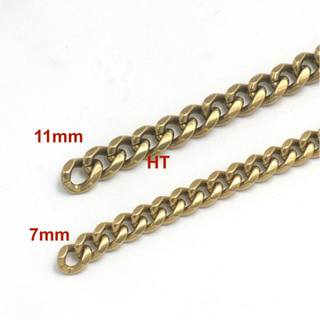 Dây xích đồng làm túi ví (1 mét)