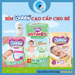 Tã/bỉm quần mở một bên Bobby - Xua muỗi Bobby Antimos - Extra Soft Dry hiện đại, cải tiến MECAHEO