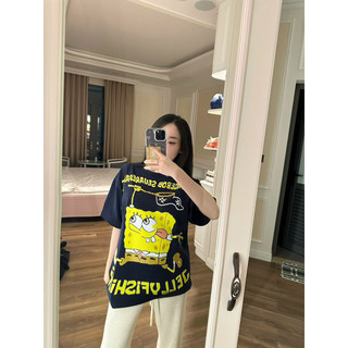 Áo Thun Cartoon Hoạt Hình Trendy. Chất Vải 100% cotton 2 chiều - Sản Phẩm Full Tem Tag Túi Zip