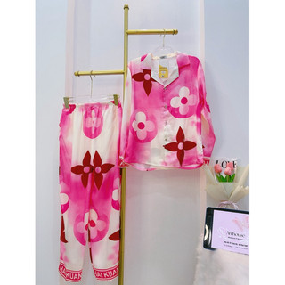 Bijama TDQD lụa xước