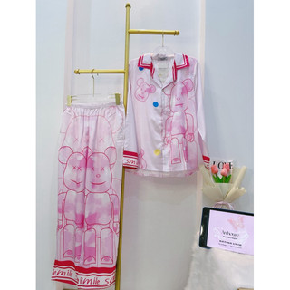 Bijama TDQD lụa xước