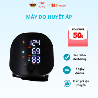 Máy đo huyết áp cổ tay Tự Động đo Màn Hình LCD Kỹ Thuật Số, Sạc pin Sử dụng đơn giản chỉ bằng 1 chạm