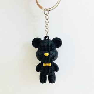 3 Móc Khóa Gấu Bear Brick Dễ Thương - Thỏ Hồng VPP