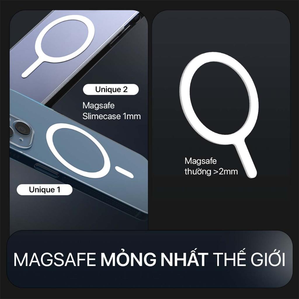 Ốp lưng UNIQUE cho iPhone 13 Pro Max / 13 Pro / 13 & 12 Pro Max SLIMCASE - Siêu mỏng, Không ố vàng | BigBuy360 - bigbuy360.vn