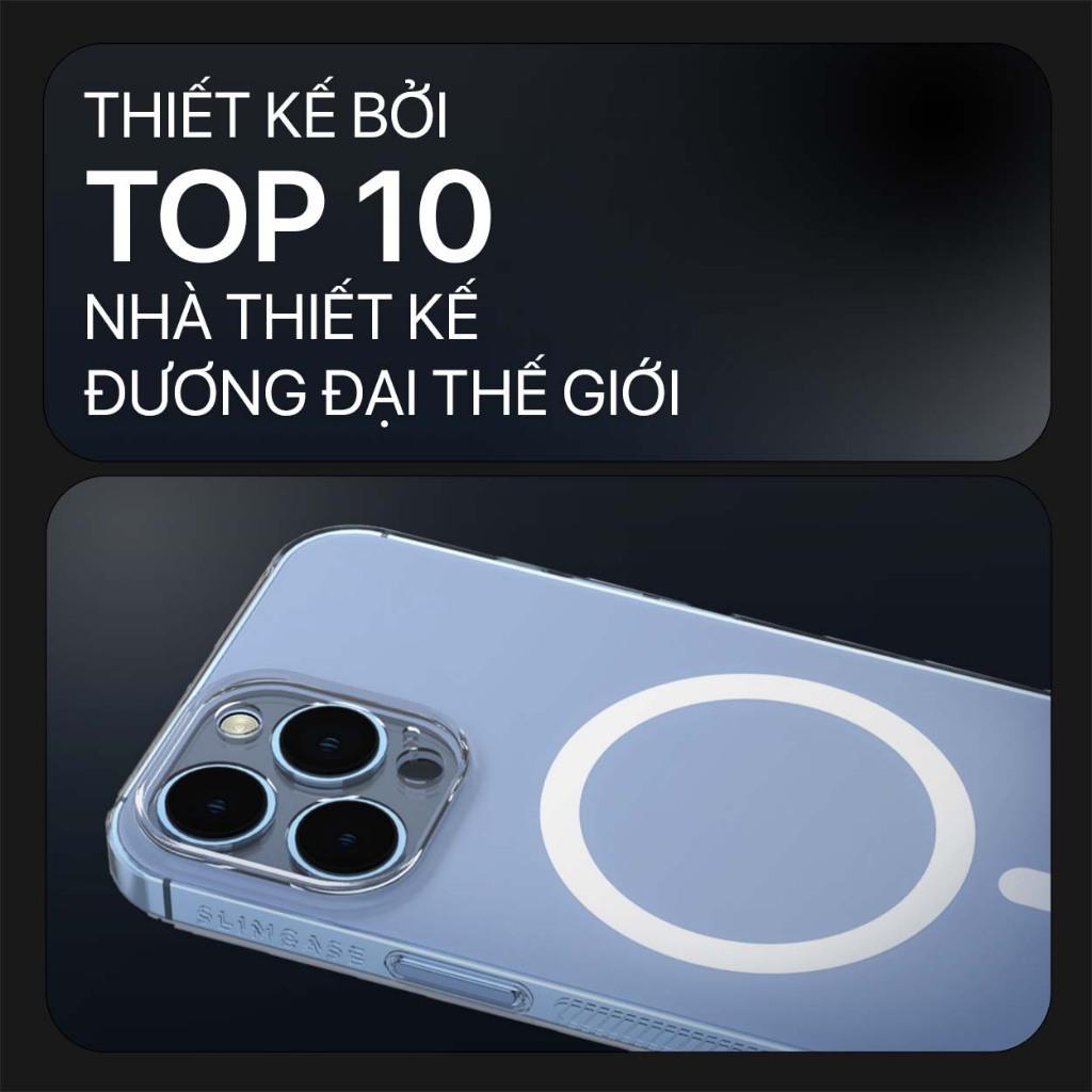 Ốp lưng UNIQUE cho iPhone 13 Pro Max / 13 Pro / 13 & 12 Pro Max SLIMCASE - Siêu mỏng, Không ố vàng | BigBuy360 - bigbuy360.vn