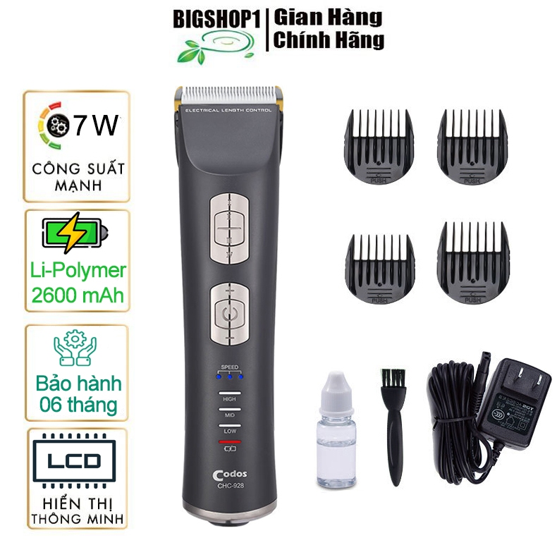tông đơ cắt tóc codos CHC 928