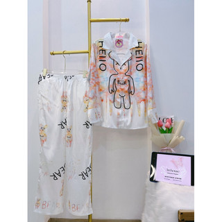 Bijama TDQD lụa xước