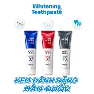 Kem đánh răng hàn quốc trắng răng median dental iq 100% median