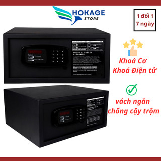 [CHÍNH HÃNG] Két sắt mini gia đình, két sắt dùng trong khách sạn, khu nghỉ dưỡng- mật mã 6 số, an toàn, nhỏ gọn