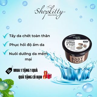 Tẩy da chết toàn thân đường đen + Coffee cam kết chính hãng Nga an toàn cho làn da (CHẤT LƯỢNG TỐT NHẤT)