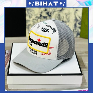 Mũ Lưỡi Trai DSQUARED2 Khoá Nút Thời Trang Nam Nữ, nón kết kaki MU199