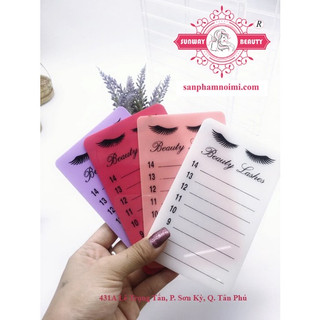 Đế mica dán line mi/ Dụng cụ làm mi